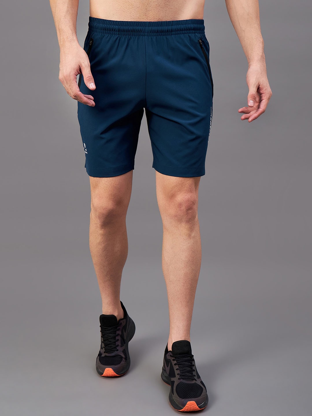 

Masch Sports Men Mid-Rise Rapid-Dry Sports Shorts, Blue