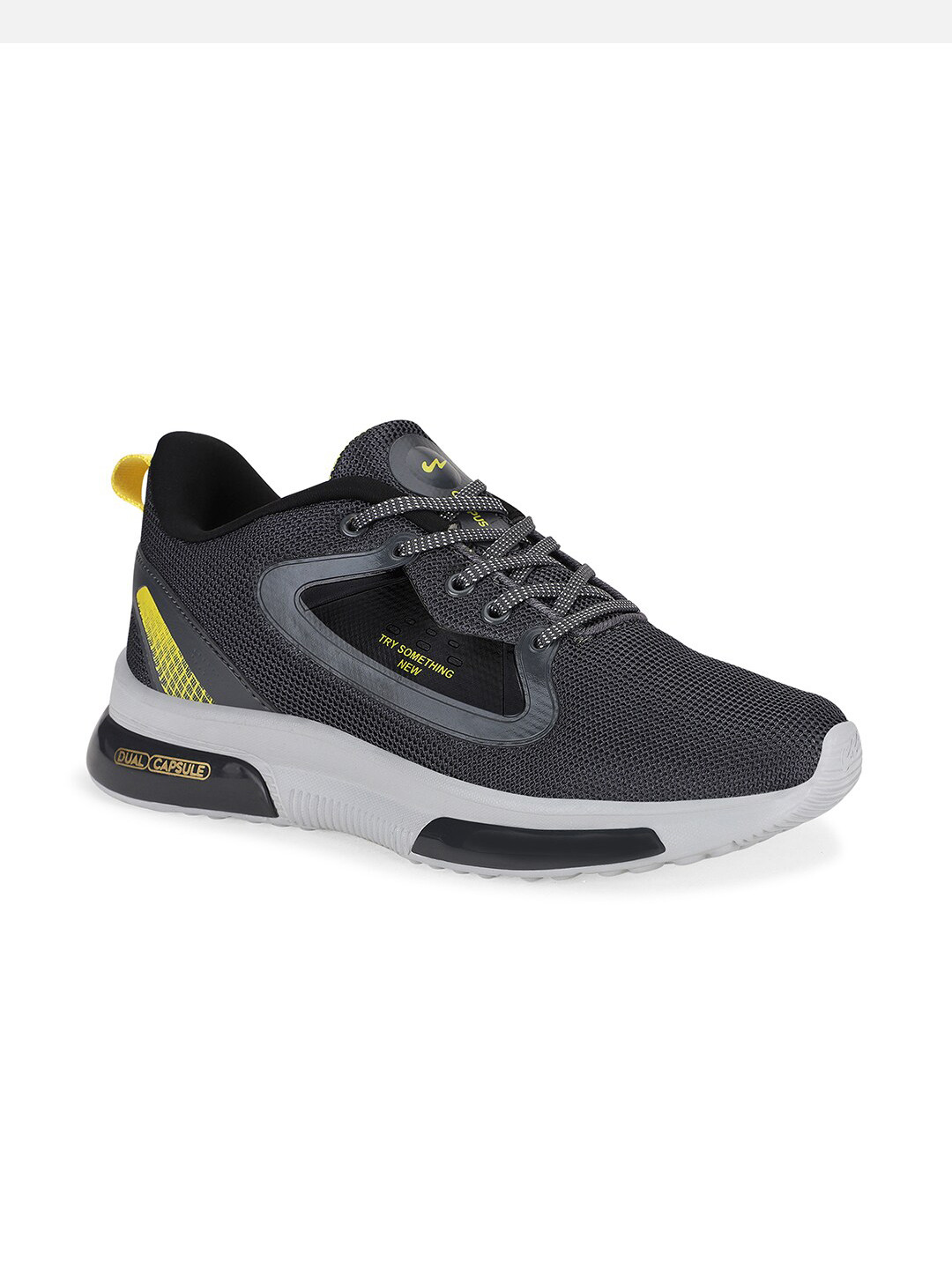 

Campus Kids Lace-Up Running Shoes, Grey