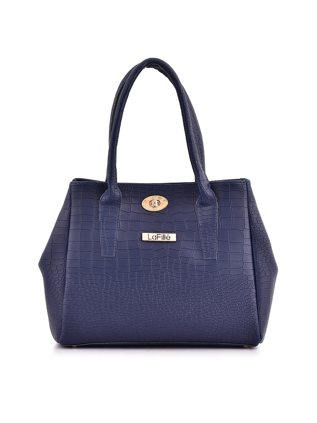 

LaFille PU Structured Handheld Bag, Blue