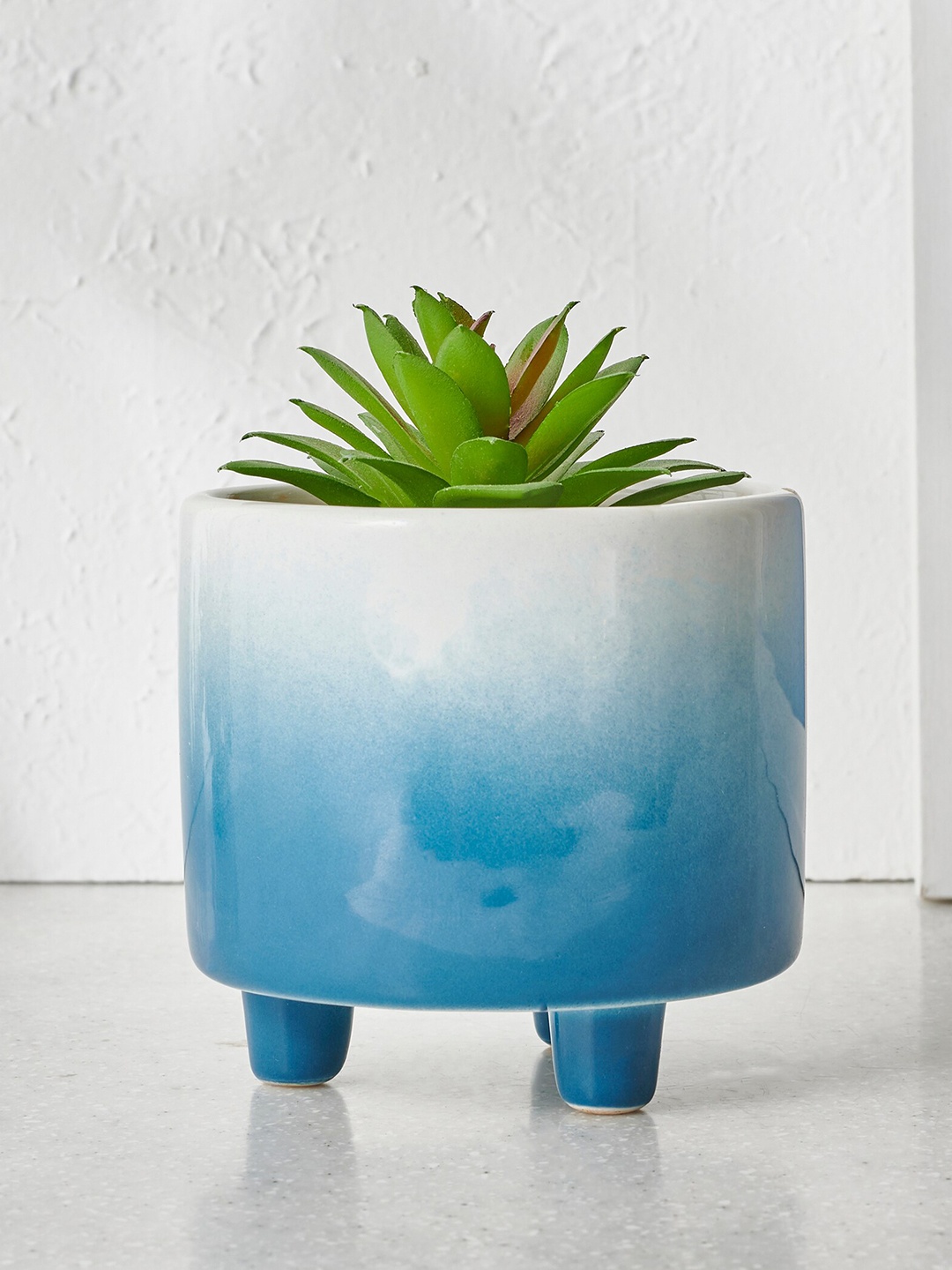 

Home Centre Blue Pacific Cairo Ceramic Ombre Planter