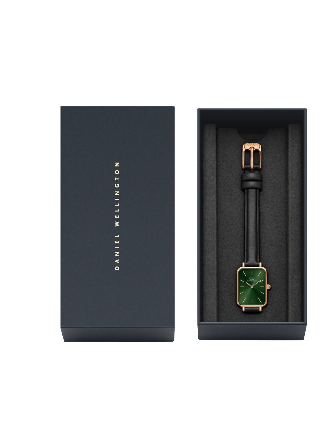 

Daniel Wellington Leather Bracelet Style Straps Analogue Watch DW00100446, Green