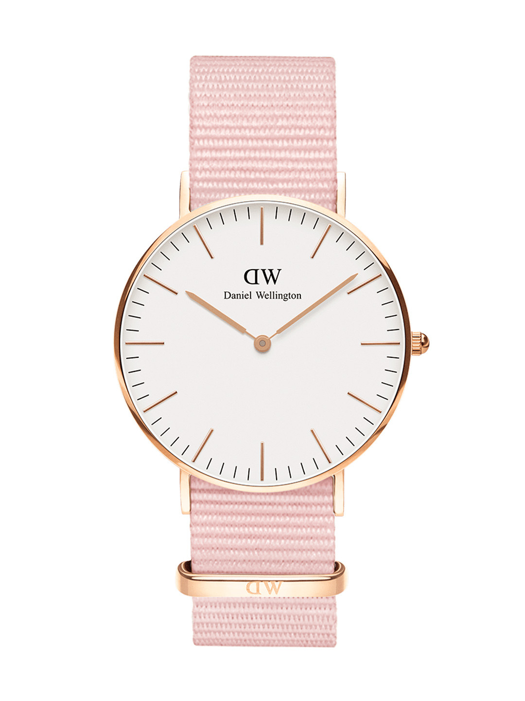 

Daniel Wellington Unisex Embellished Dial & Analogue Watch DW00100315, White