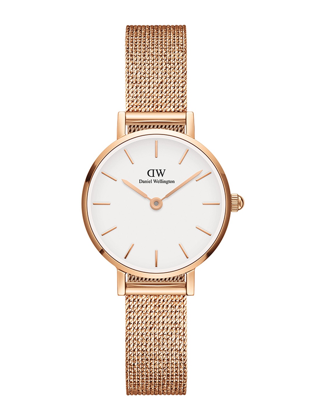 

Daniel Wellington Petite Pressed Melrose 24mm White Dial Women Watch - DW00100447