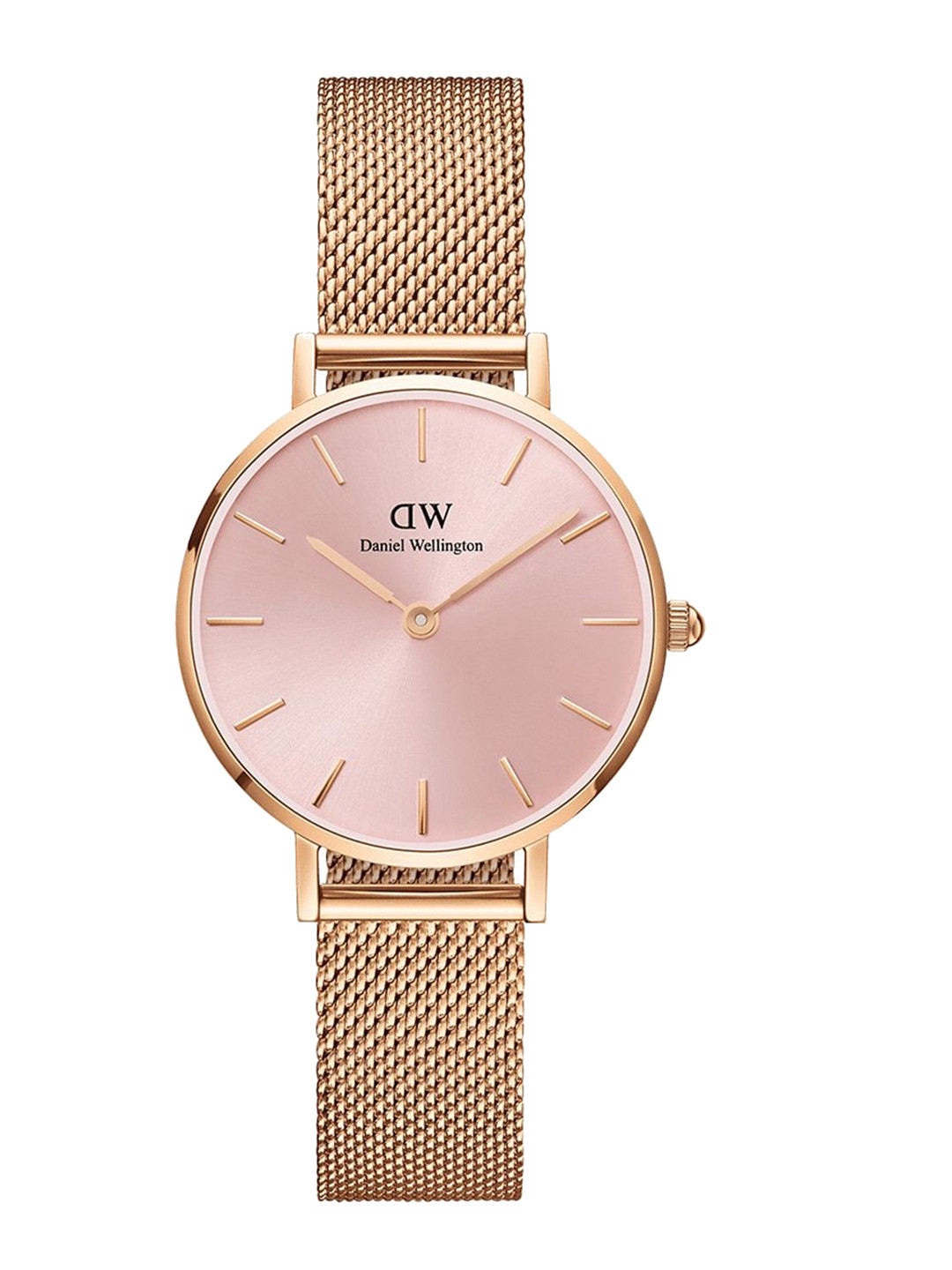 

Daniel Wellington Women Stainless Steel Straps Anologue Watch- 28 mm DW00100368, Pink