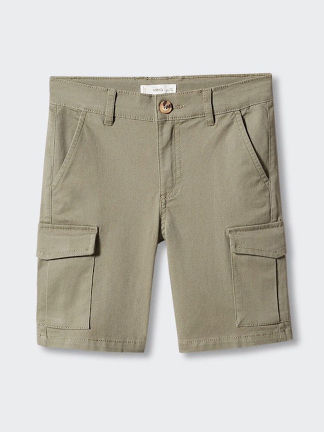 

Mango Kids Boys Cargo Shorts, Khaki