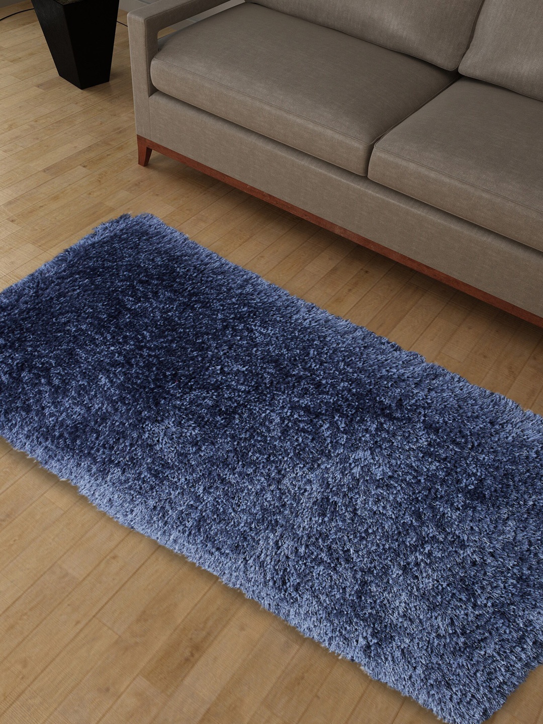 

Home Centre Colour Refresh Blue Tufted Shaggy Floor Runner