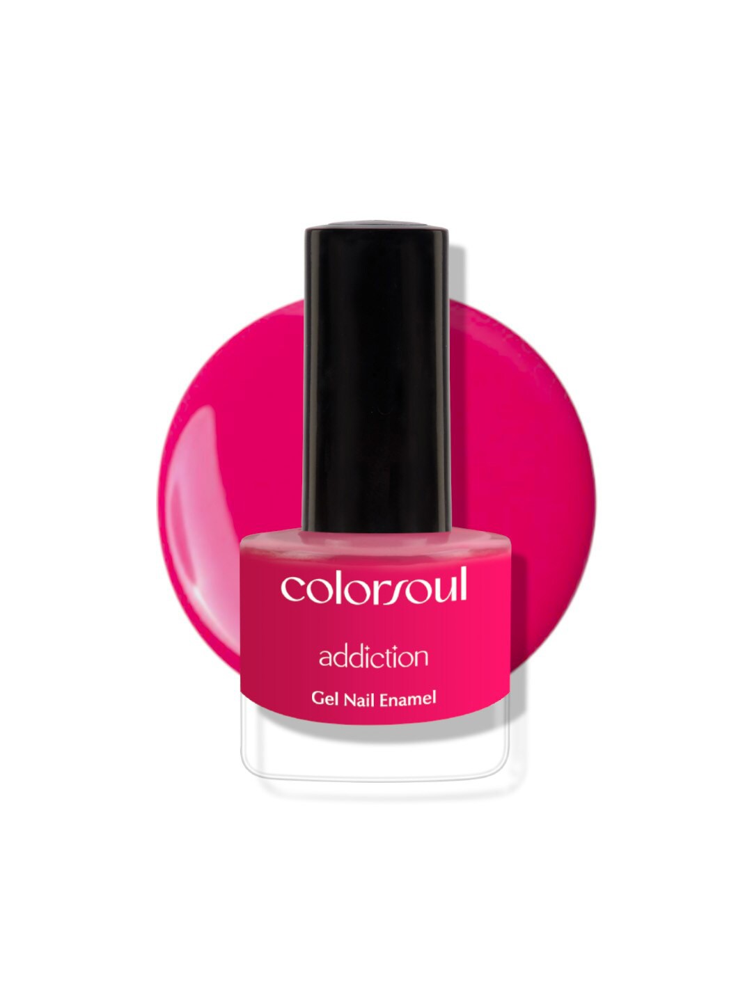 

Colorsoul Addiction Gel Nail Enamel 5ml - Dark Magenta A17, Pink
