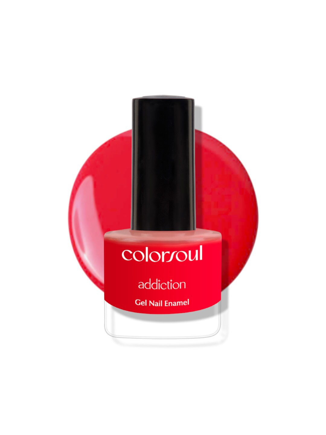 

Colorsoul Addiction Gel Nail Enamel 5ml - Jam Red A18