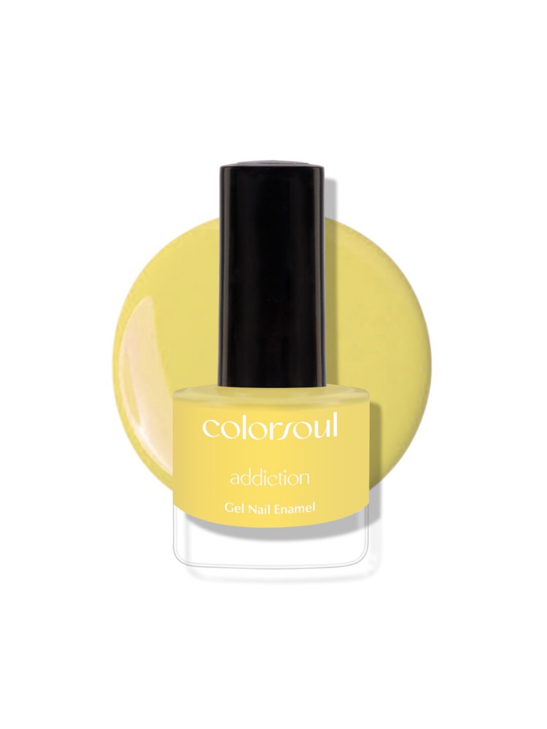 

Colorsoul Addiction Gel Nail Enamel 5ml - Sunshine Yellow A33