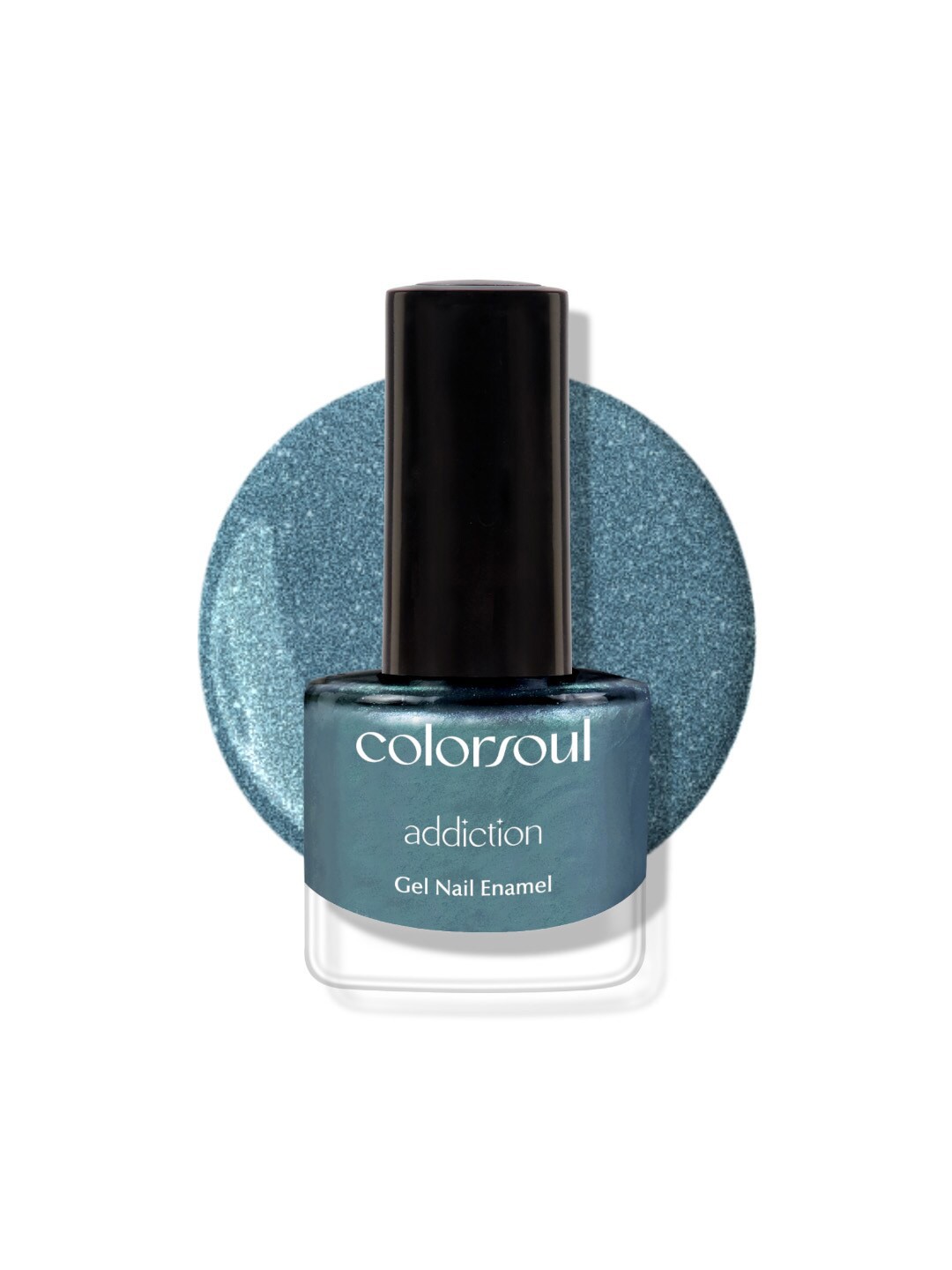 

Colorsoul Addiction Gel Nail Enamel 5ml - Blue Glamour A55