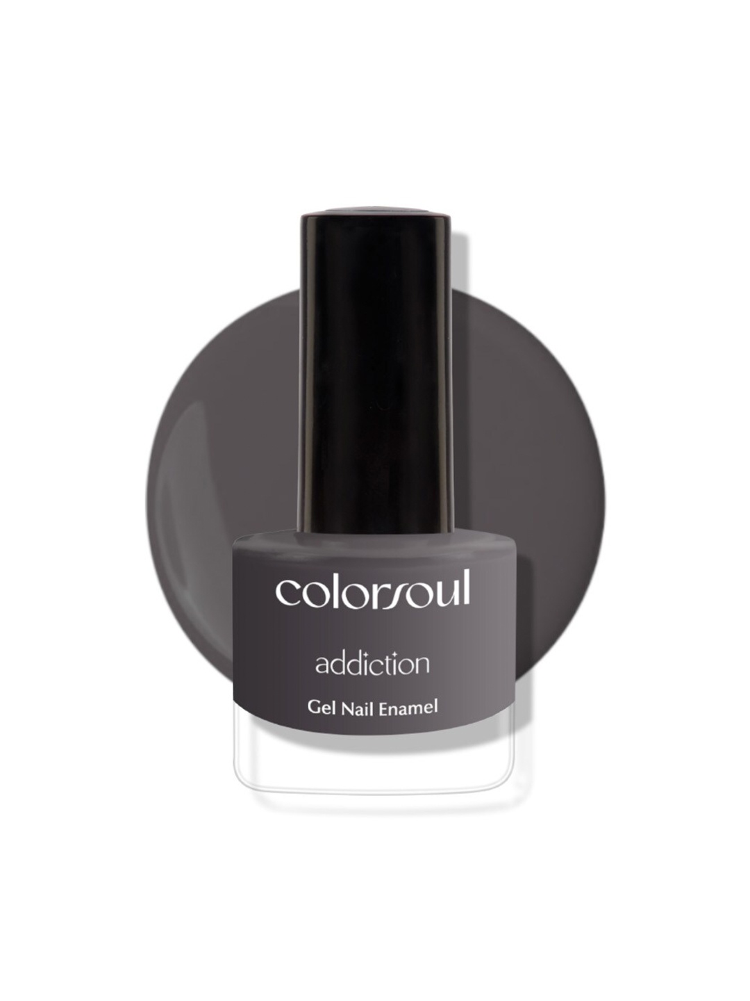 

Colorsoul Addiction Gel Nail Enamel 5ml - Grey Graphite A45