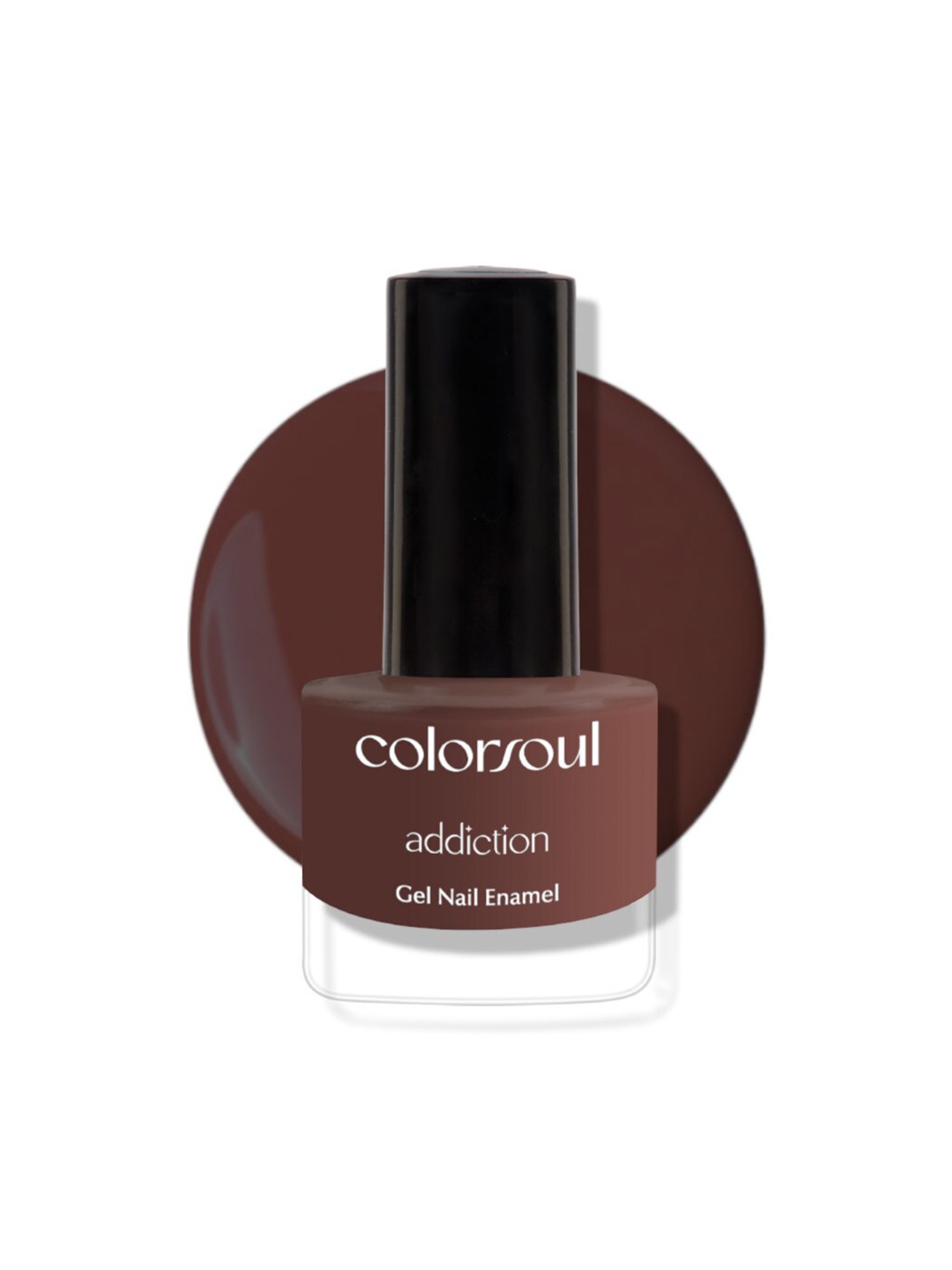 

Colorsoul Addiction Gel Nail Enamel 5ml - Burnt Umber A43, Brown