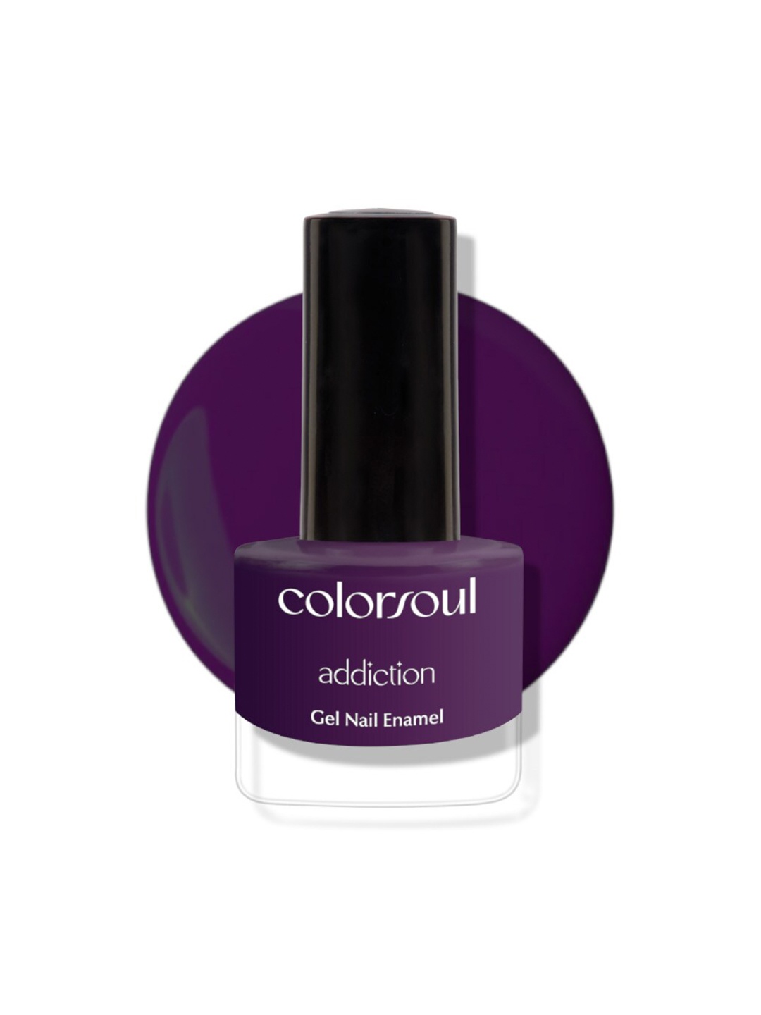 

Colorsoul Addiction Gel Nail Enamel 5ml - Regal Purple A26