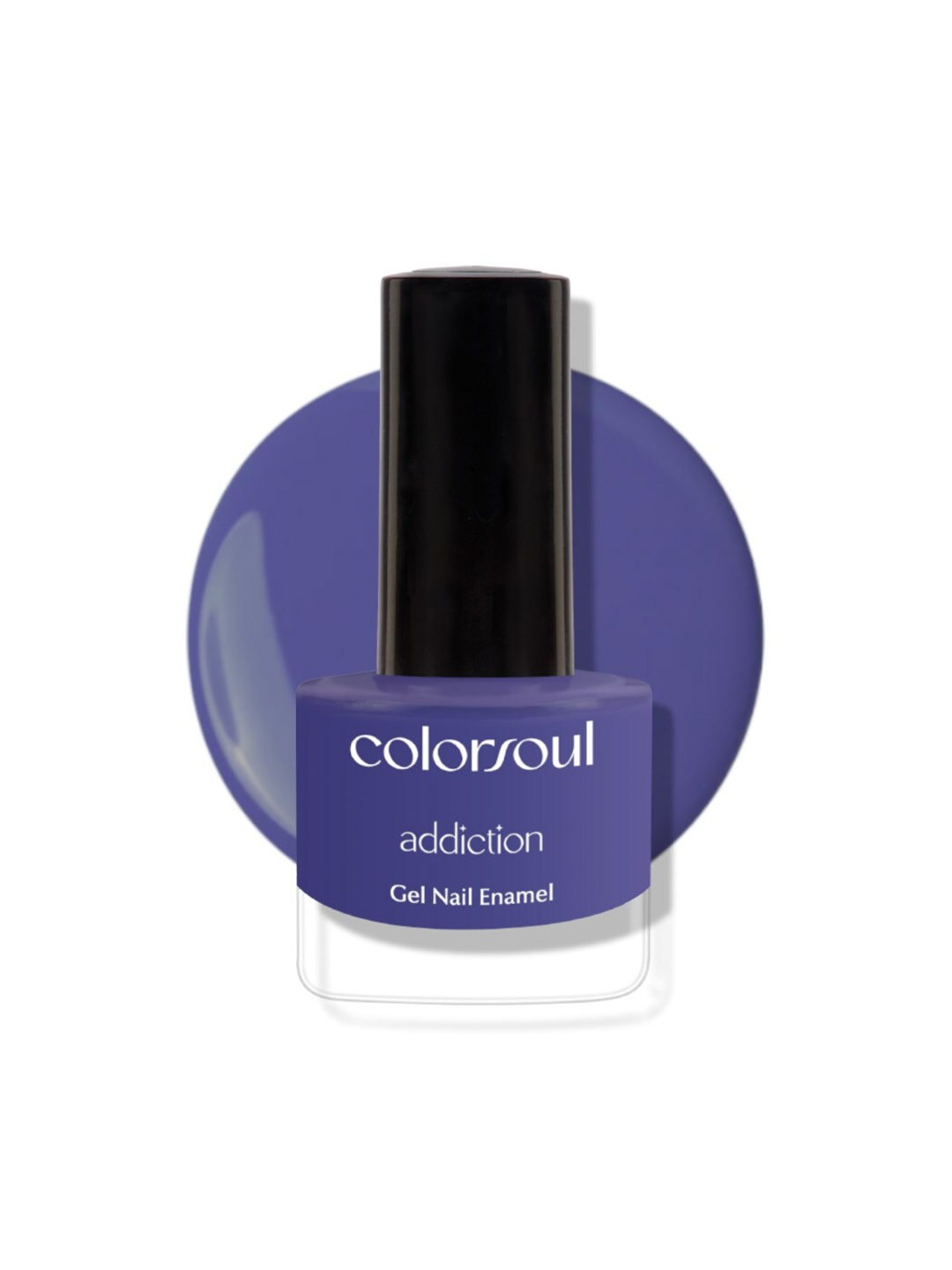 

Colorsoul Addiction Gel Nail Enamel 8 ml - Orchid Purple A28, Blue