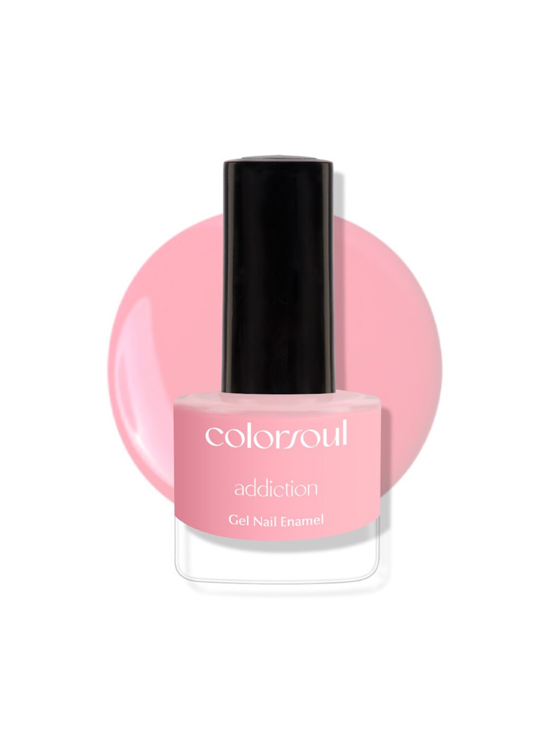 

Colorsoul Addiction Gel Nail Enamel with Vitamin E & Almond Oil 8ml - Pink Valentine A03