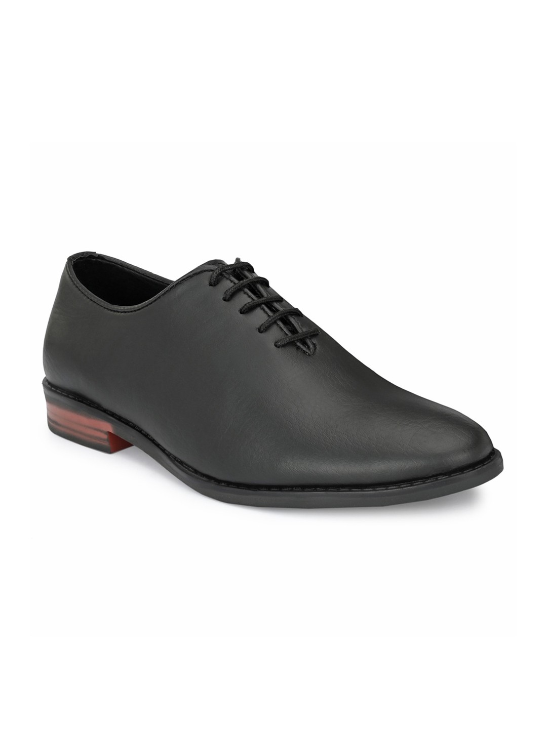 

ATTITUDIST Men Lace-Up Formal Oxfords, Black