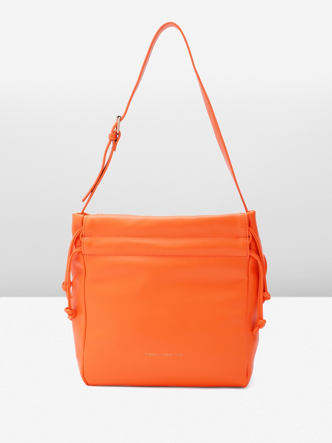 

French Connection Structured Shoulder Bag, Orange