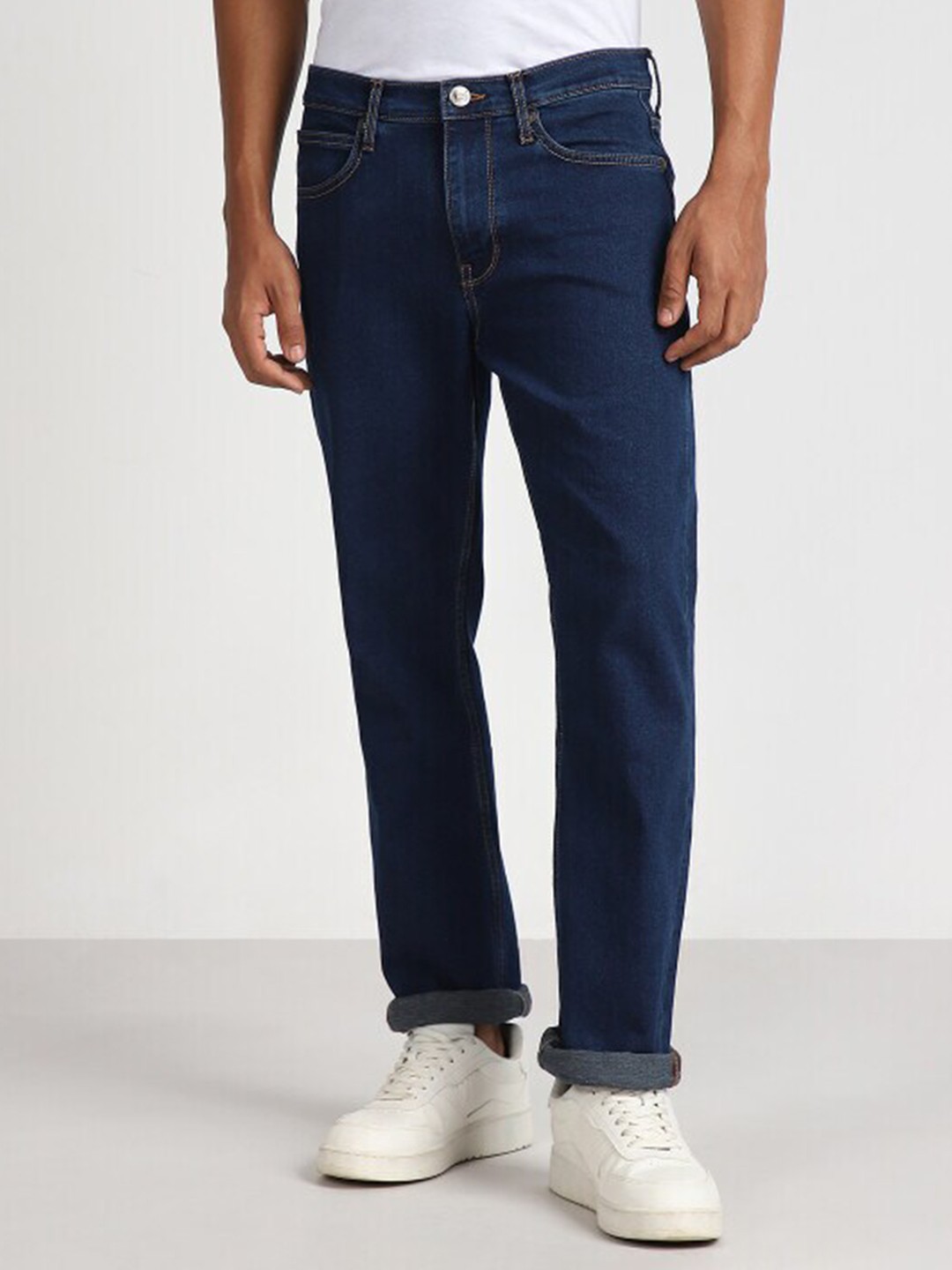 

Lee Men Rodeo Clean Look Stretchable Jeans, Blue