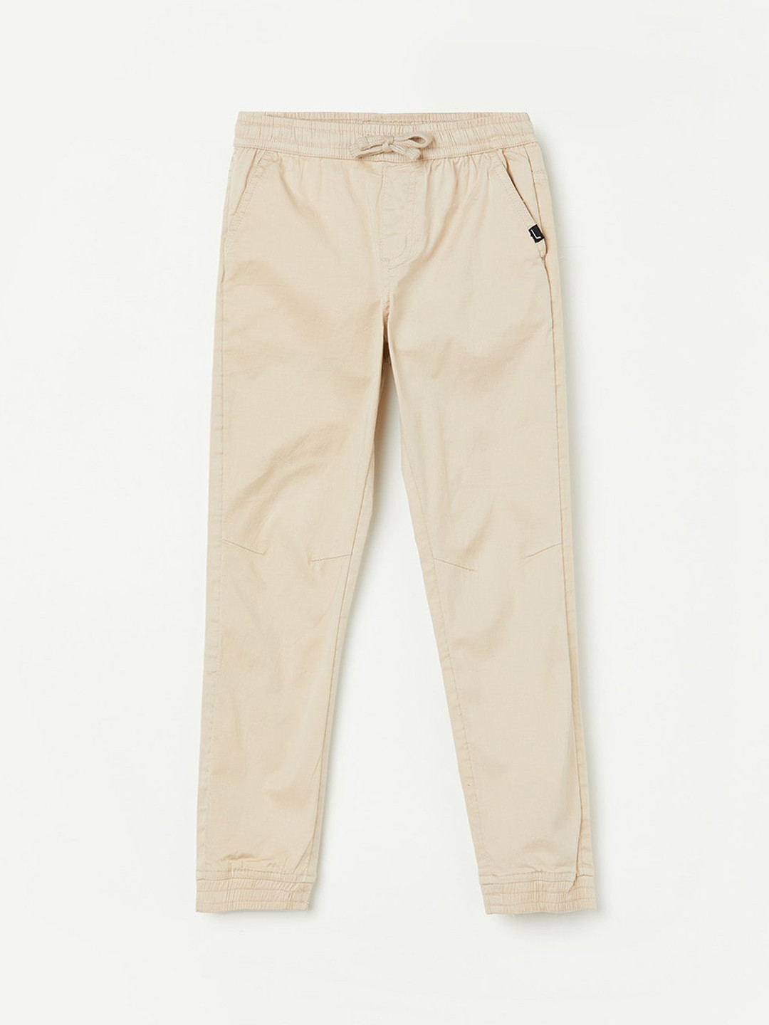 

Fame Forever by Lifestyle Boys Mid-Rise Chinos Trousers, Beige