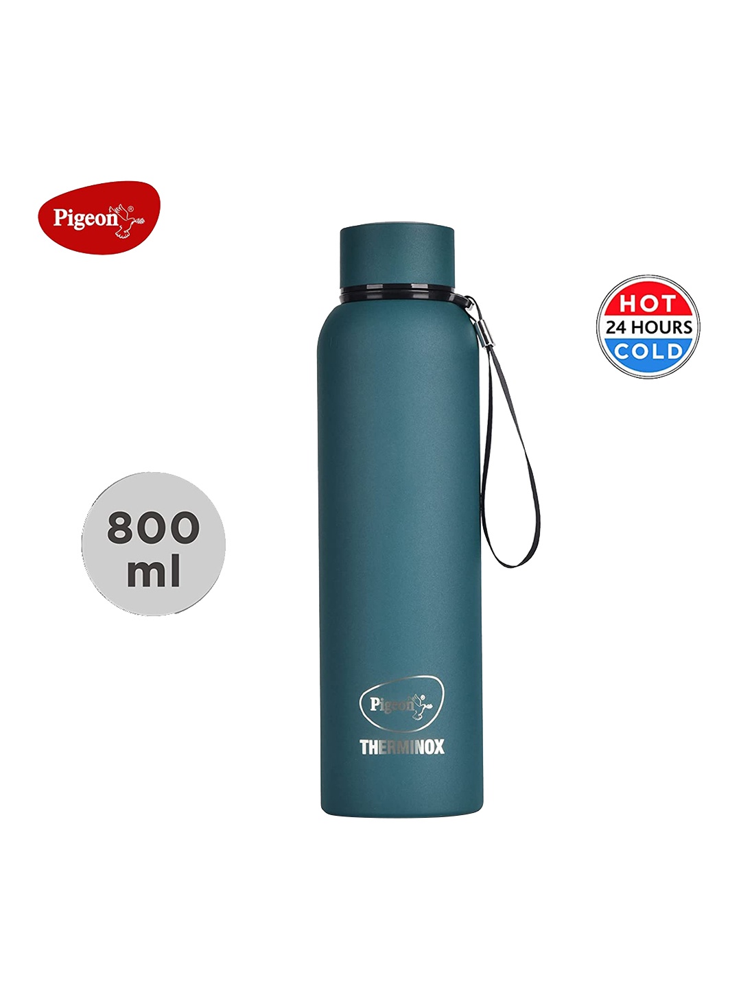 

Pigeon Croma Galaxy Teal-Blue Leak Proof Water Bottle 800 ML