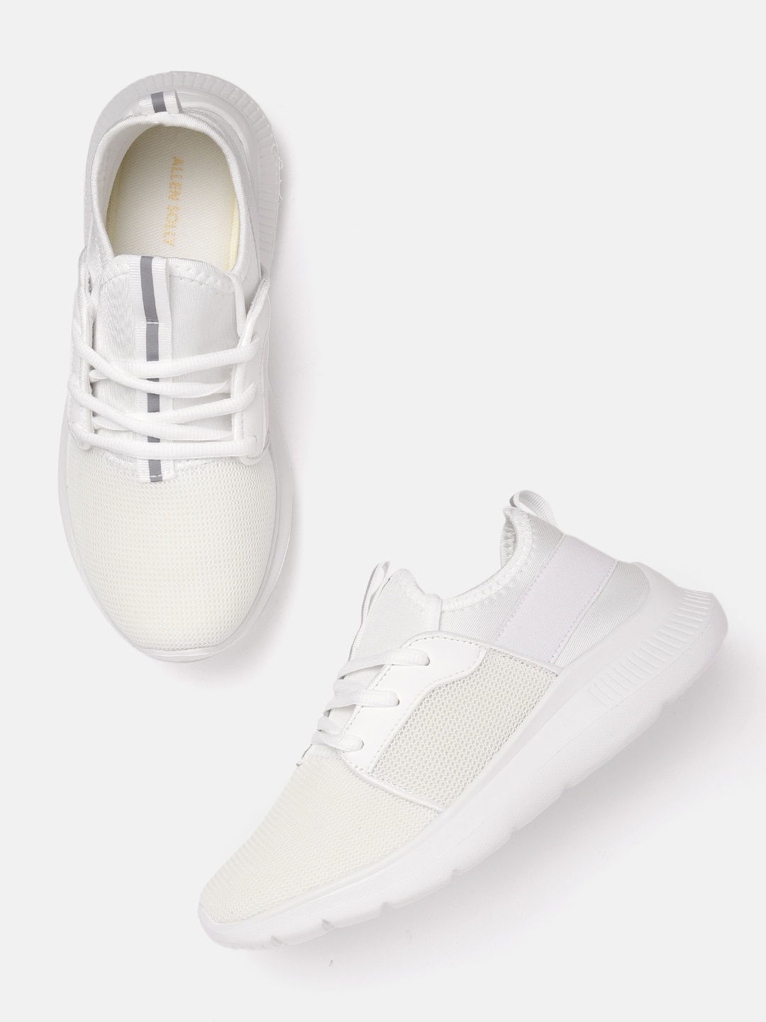 

Allen Solly Women Woven Design Sneakers, White