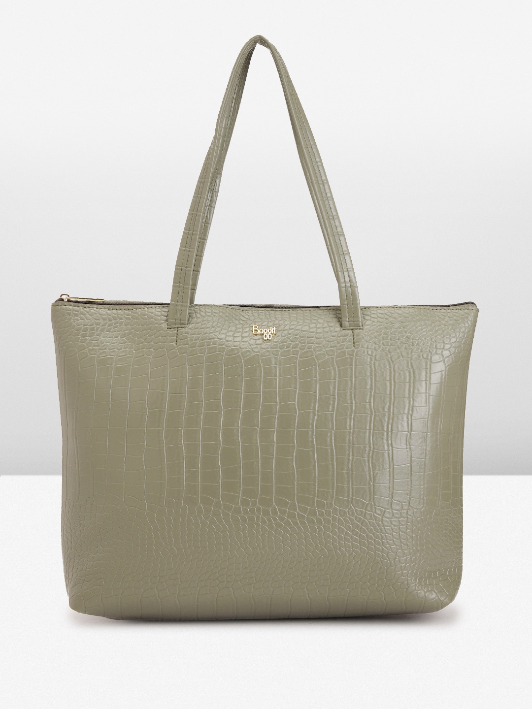 

Baggit Women Textured Shoulder Bag, Green