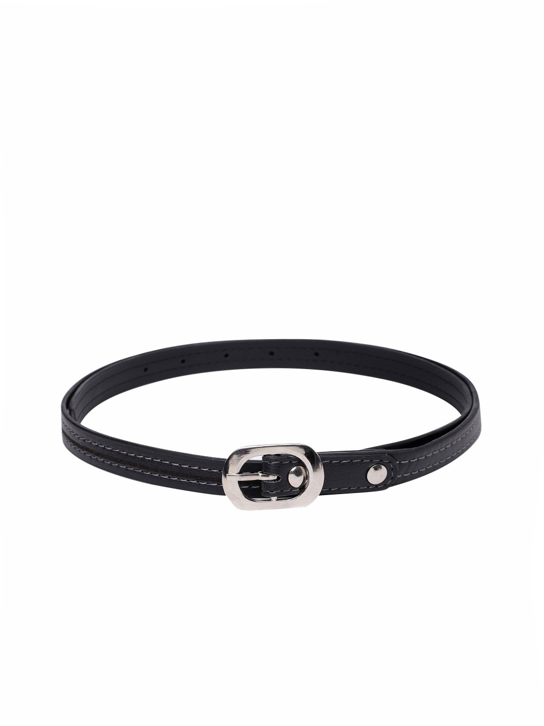 

Baggit Women Woven Design Slim Belt, Black