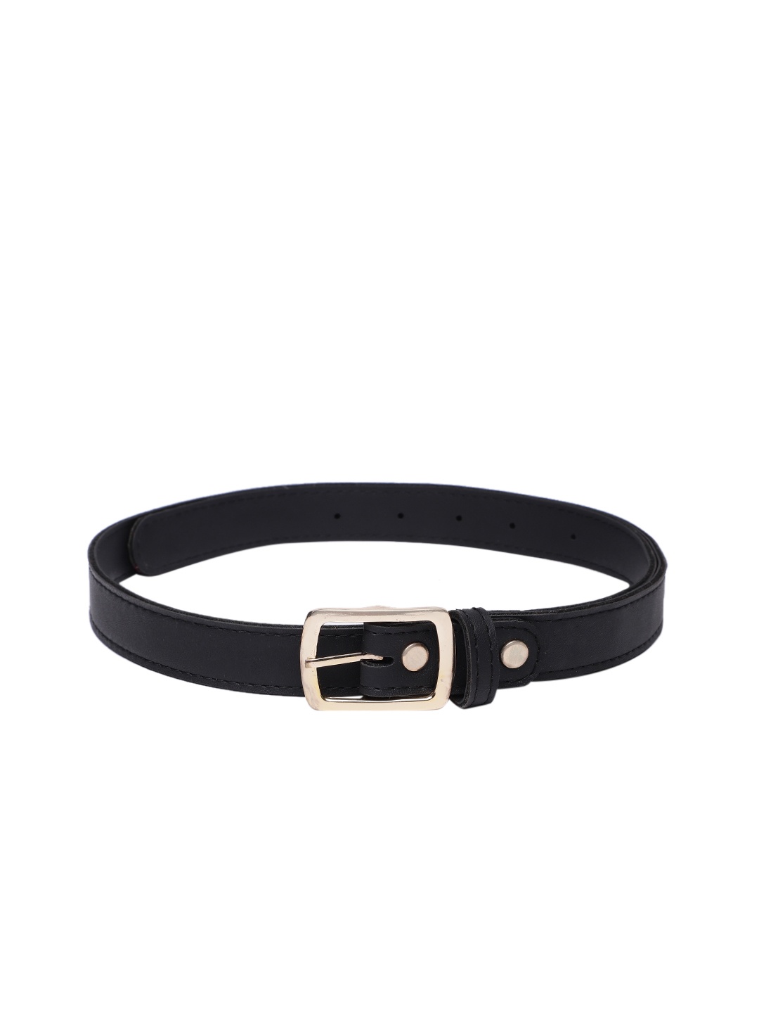 

Baggit Women Solid PU Casual Belt, Black