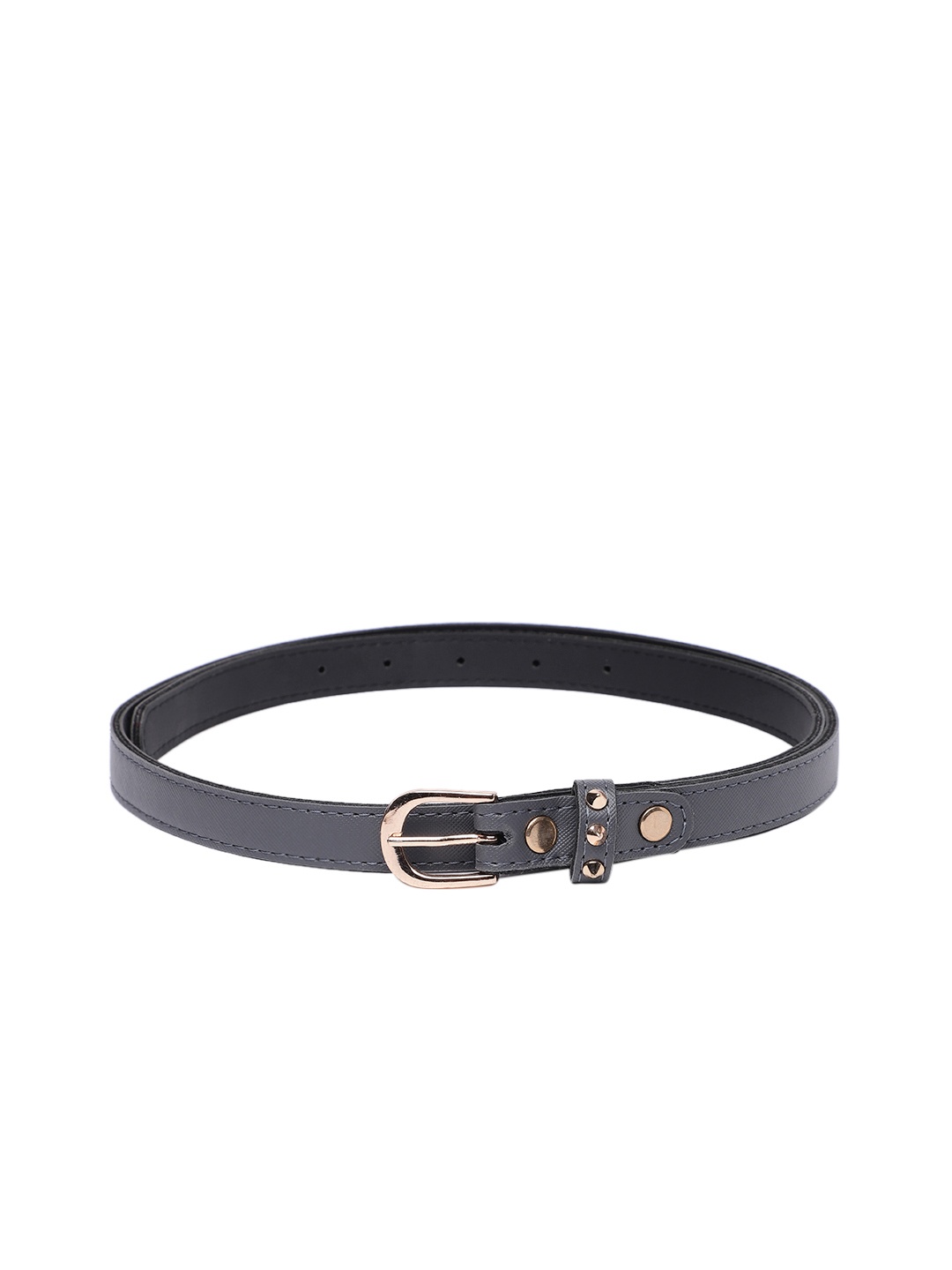 

Baggit Women Solid Slim Belt, Grey
