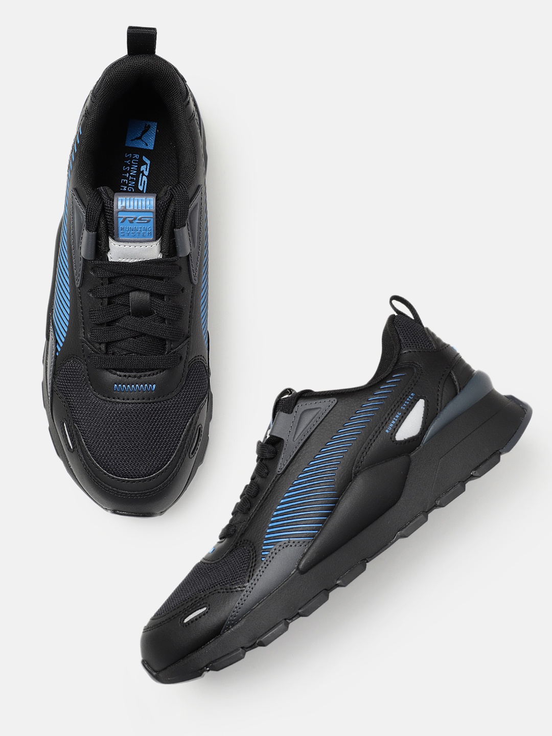 

Puma Unisex RS 3.0 Synth Pop Sneakers, Black