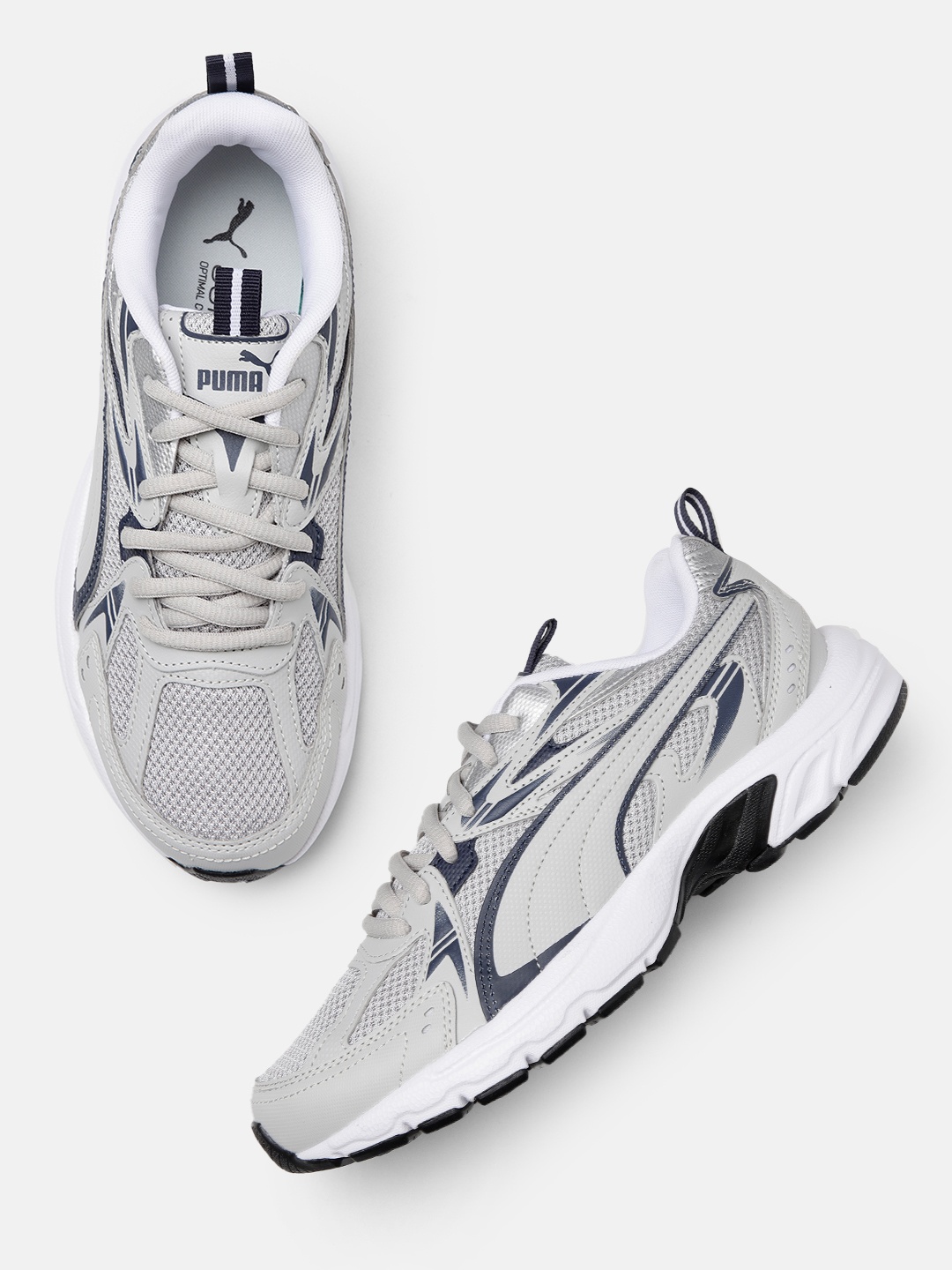 

Puma Unisex Textured Milenio Tech Sneakers, Grey
