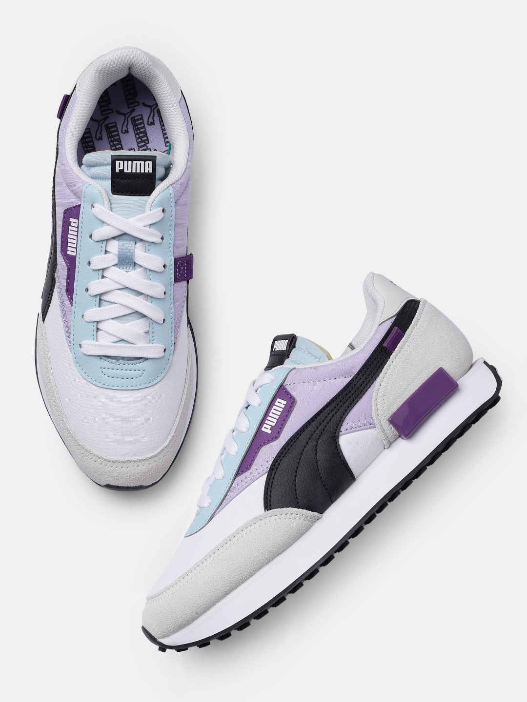 

Puma Unisex Future Rider Play On Leather Sneakers, Multi