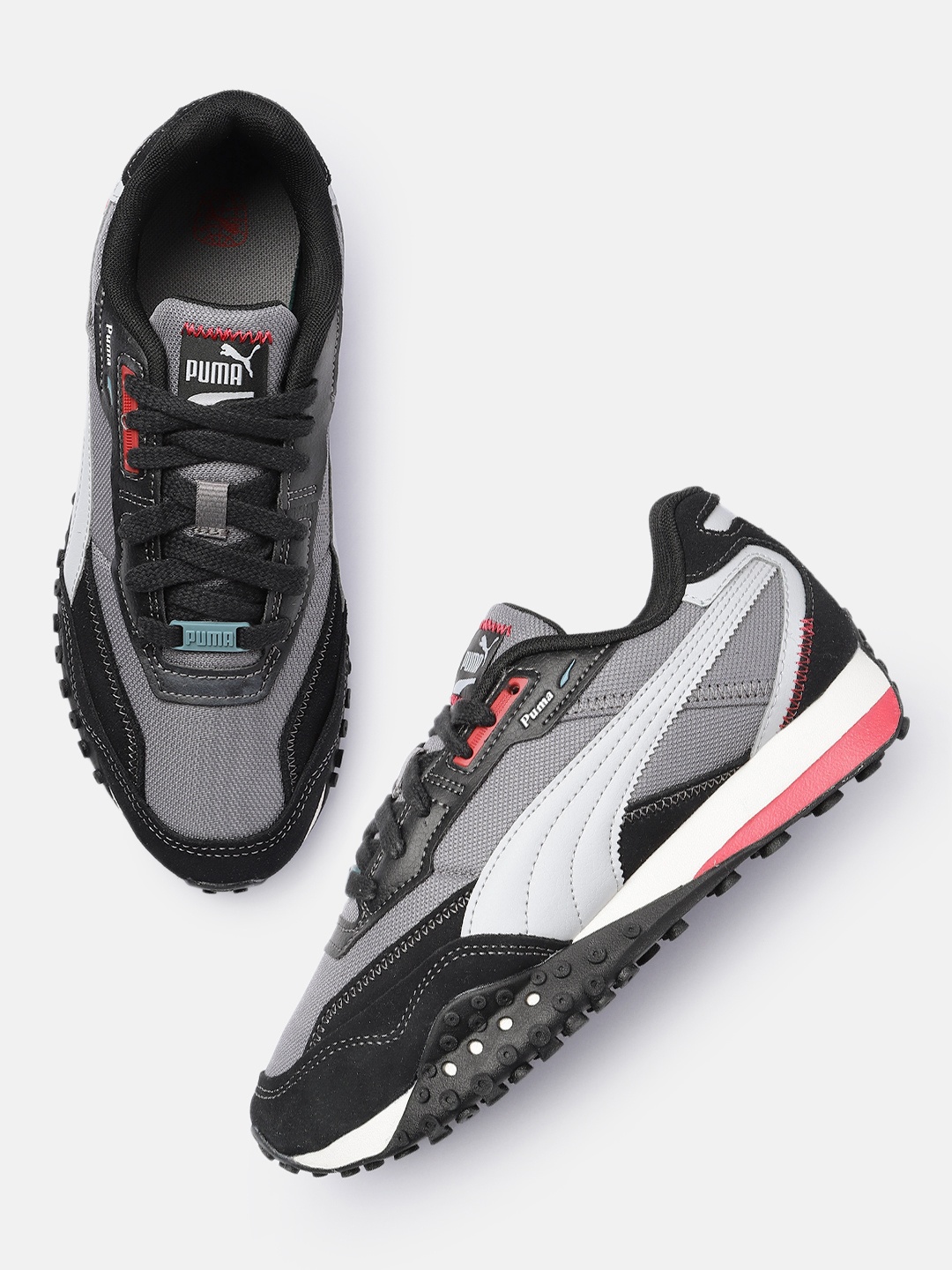 

Puma Unisex Colourblocked Sneakers, Grey