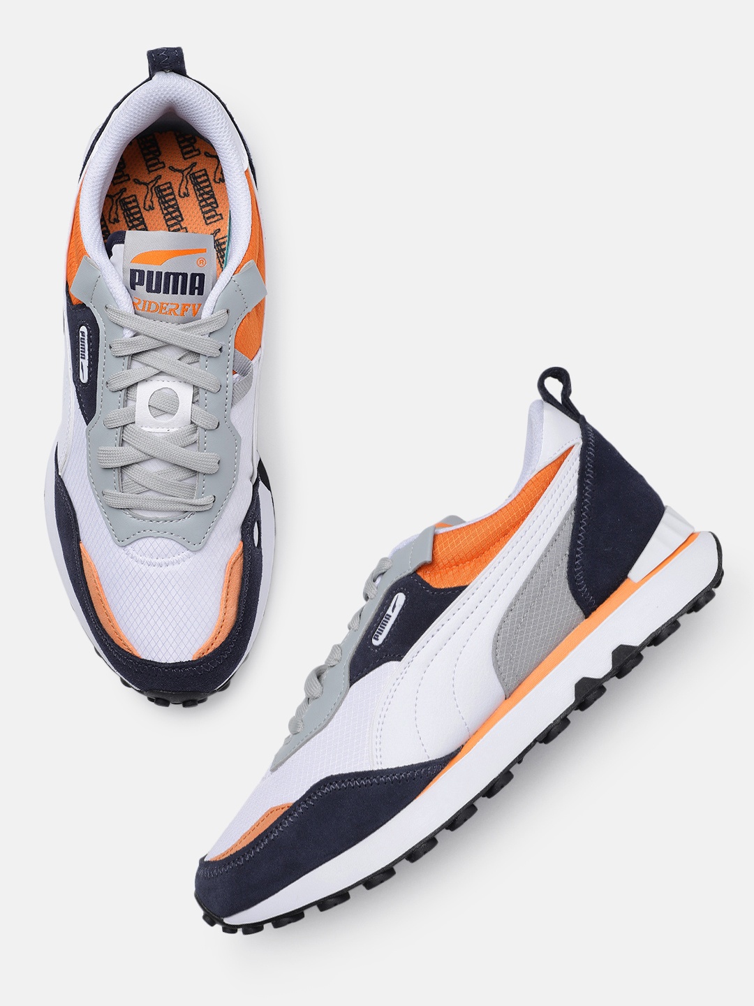 

Puma Unisex Rider Future Vintage Sneakers, White