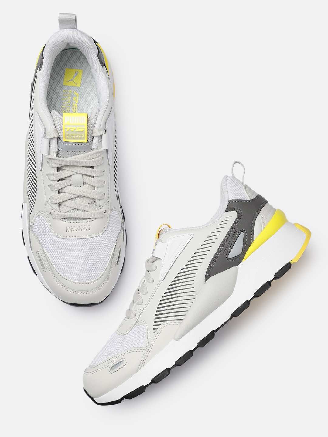 

Puma Unisex RS 3.0 Synth Pop Sneakers, White