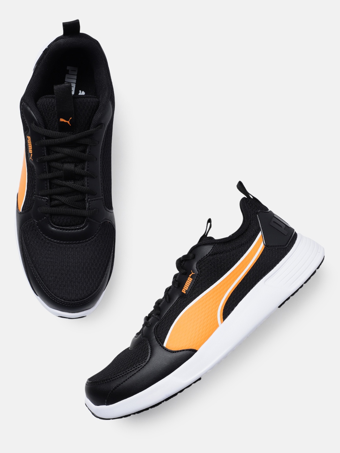 

Puma Men Altell Colourblocked Sneakers, Black