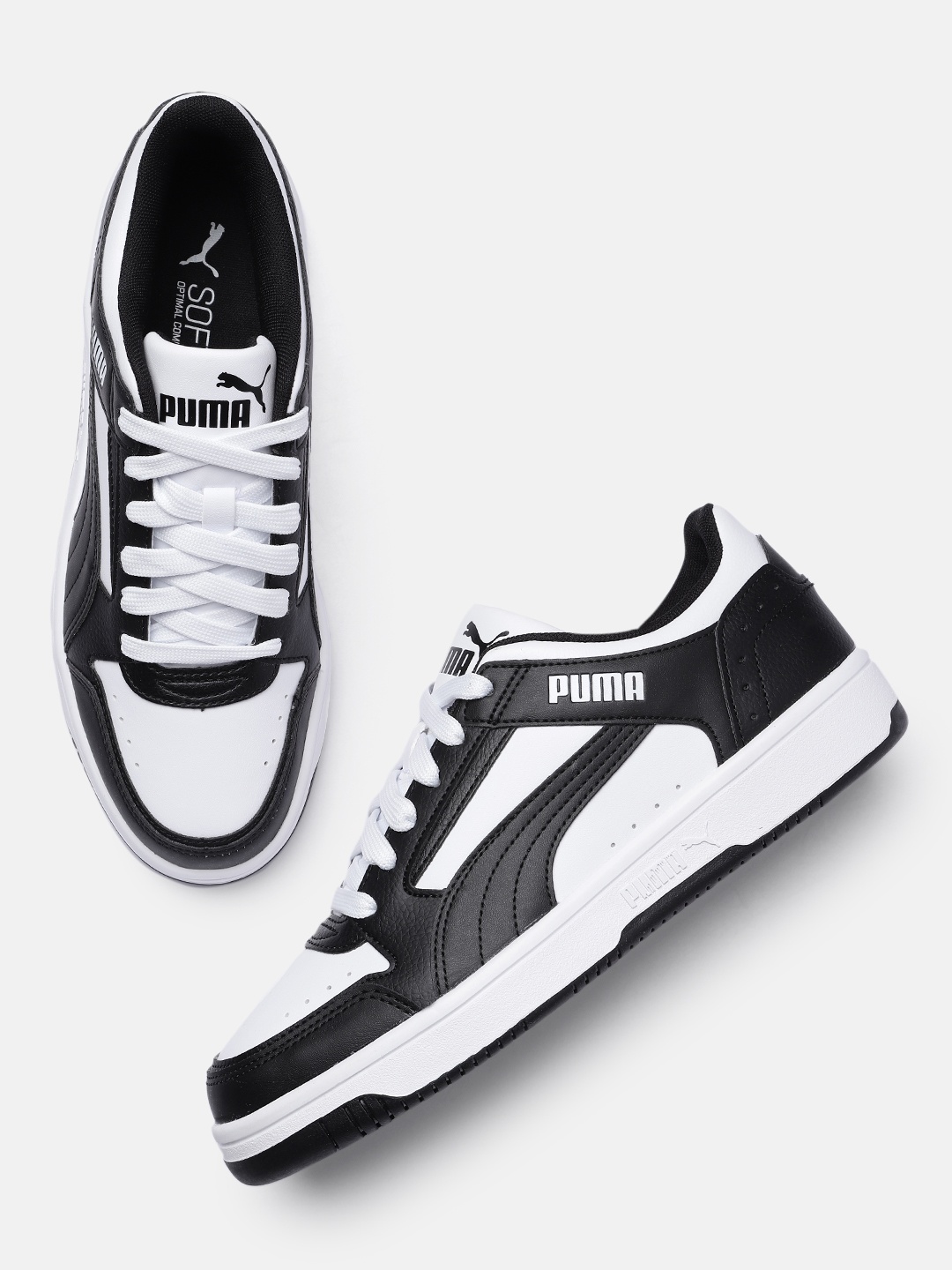 

Puma Unisex Rebound Joy Low Sneakers, White