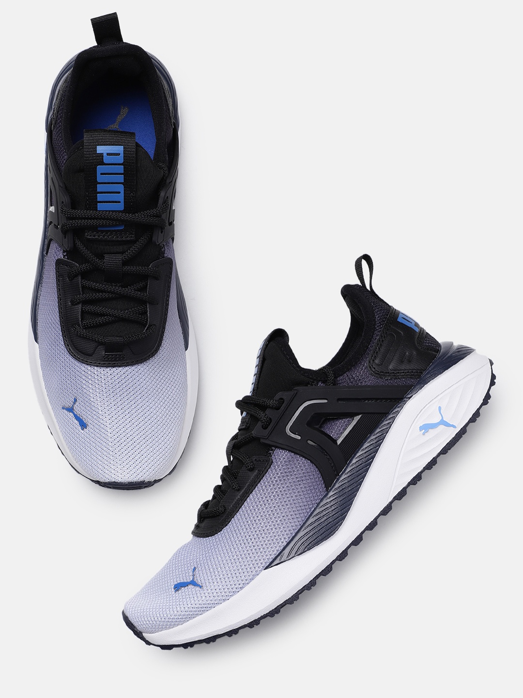 

Puma Unisex Pacer 23 AOP Fade Sneakers, Blue