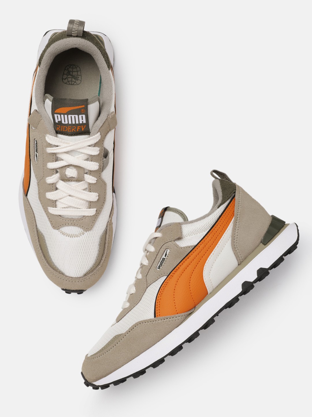 

Puma Unisex Beige Textured Sneakers