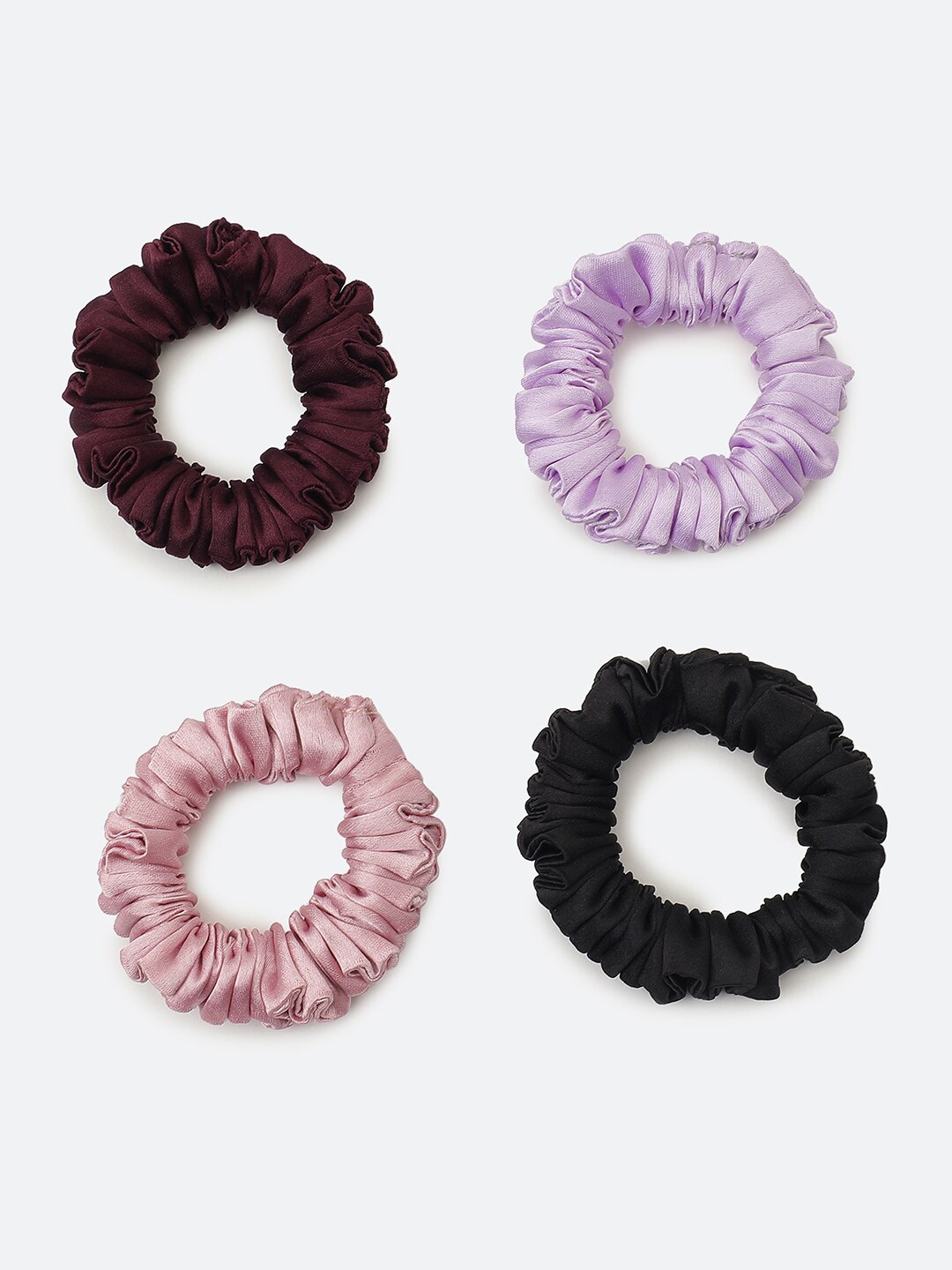 

Knotty Tail Set of 4 Hair Accessory Set, Pink