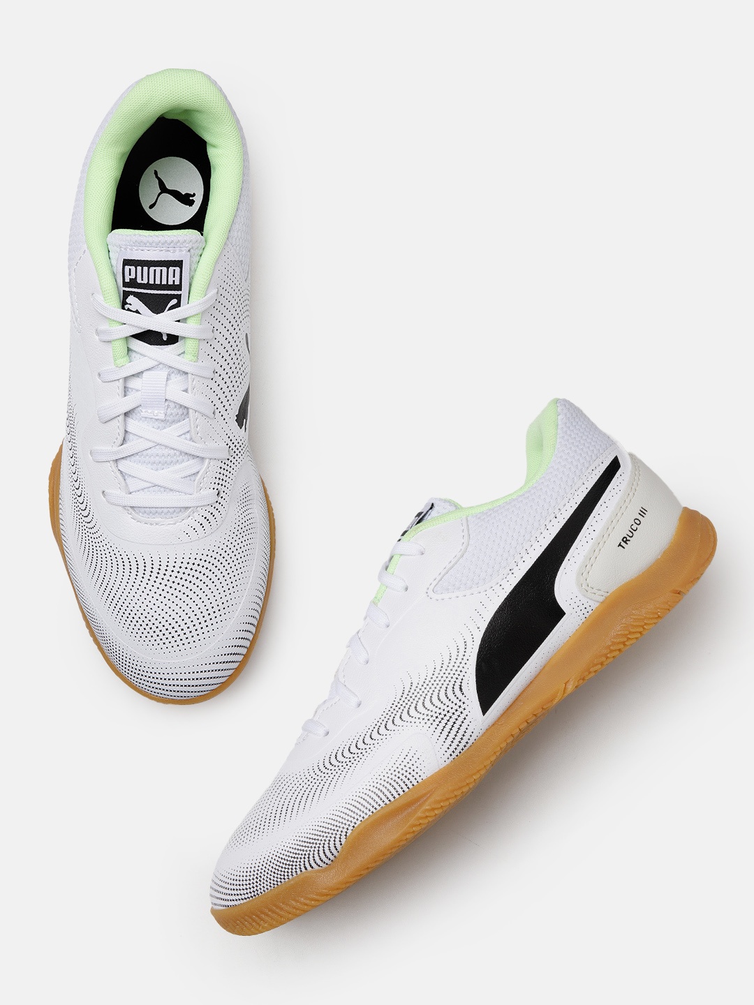 

Puma Unisex TRUCO IIl Football Non-Marking Shoes, White