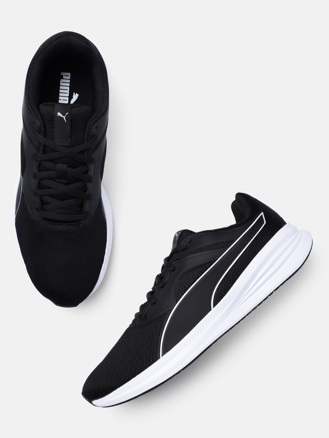 

Puma Unisex Transport Running Shoes, Black