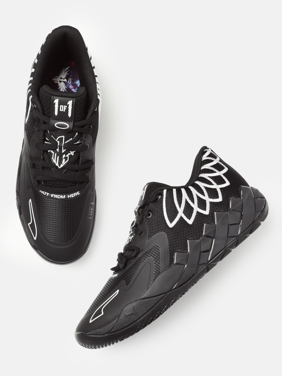 

Puma x Lamelo BALL MB.01 Lo Textile Basketball Shoes, Black