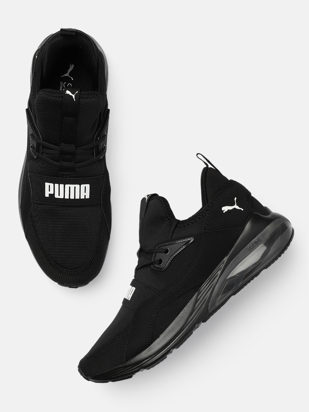

Puma Unisex Cell Vive Intake Running Shoes, Black