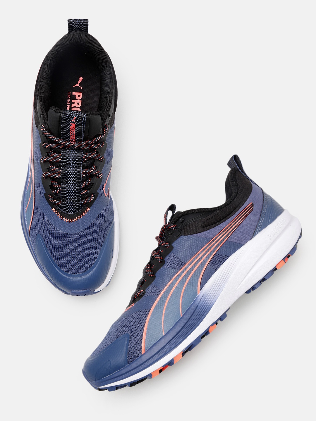 

Puma Unisex Textured Redeem Pro Trail Running Shoes, Blue