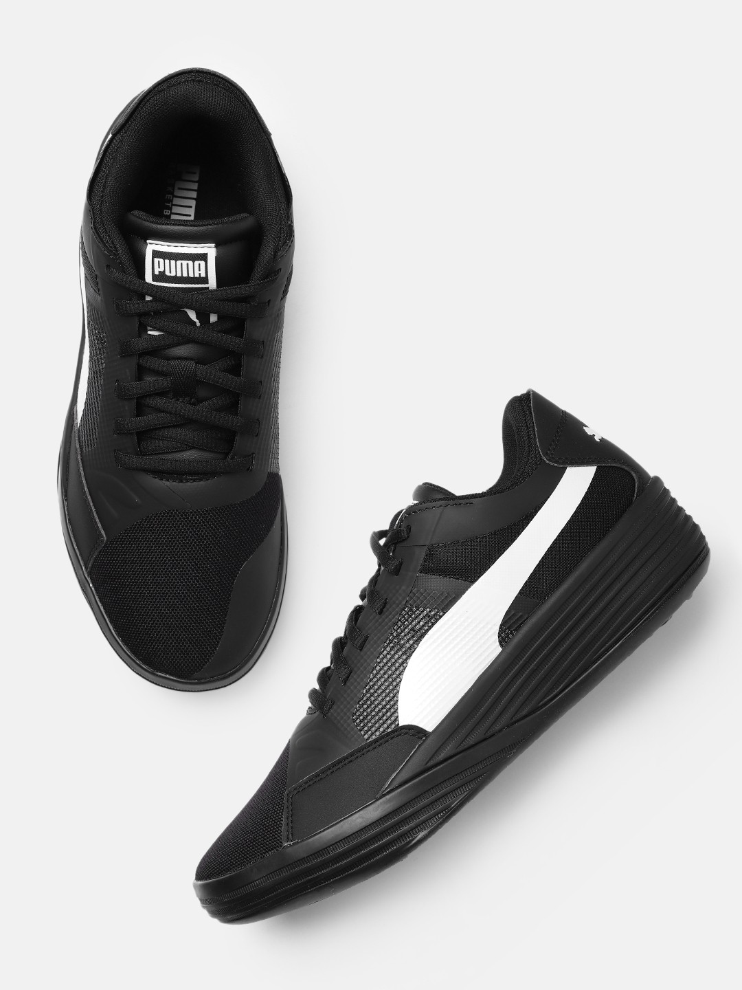 

Puma Unisex Clyde All-Pro Team Basketball Shoes, Black