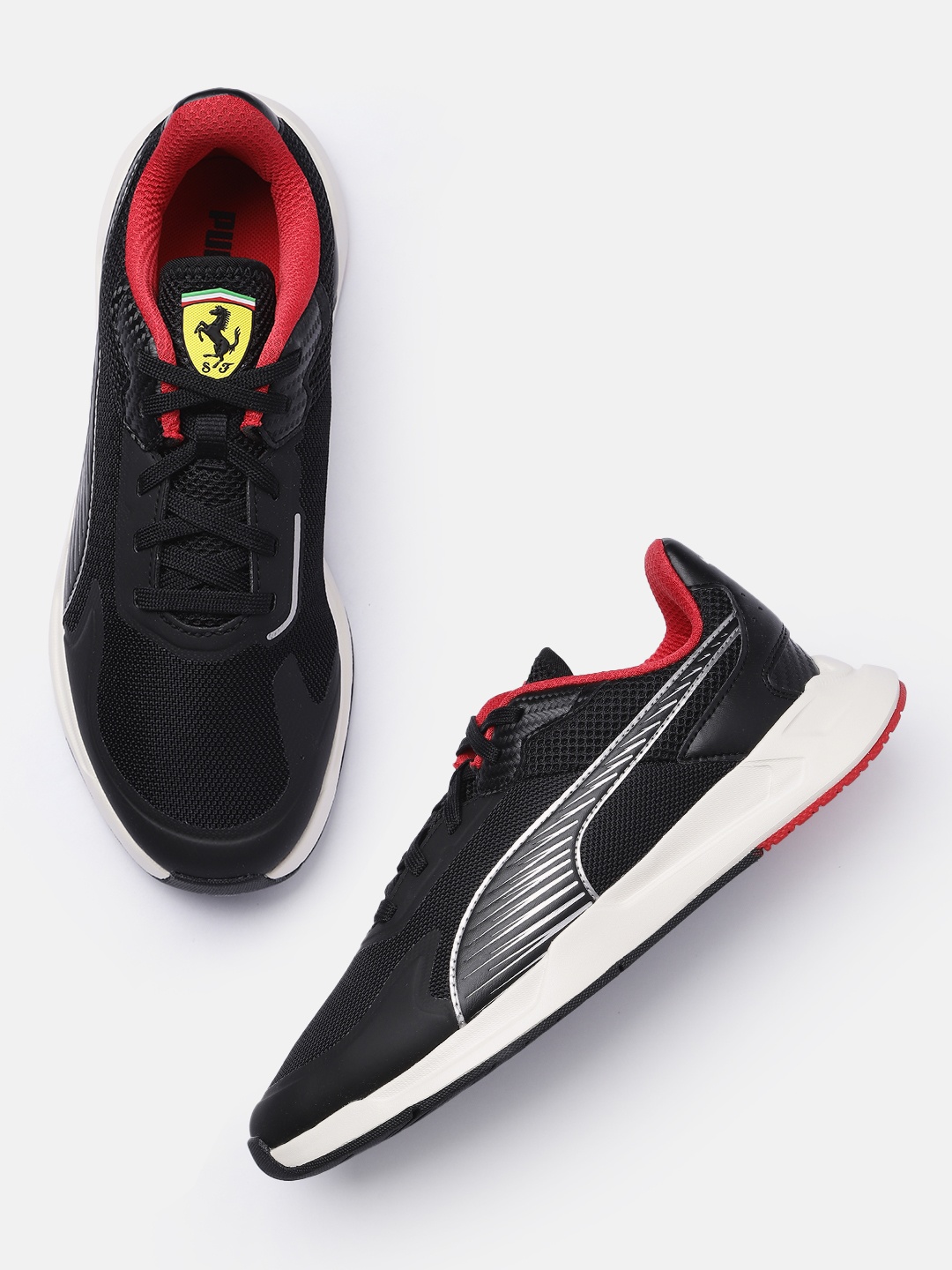 

PUMA Motorsport Unisex Ferrari Sneakers, Black