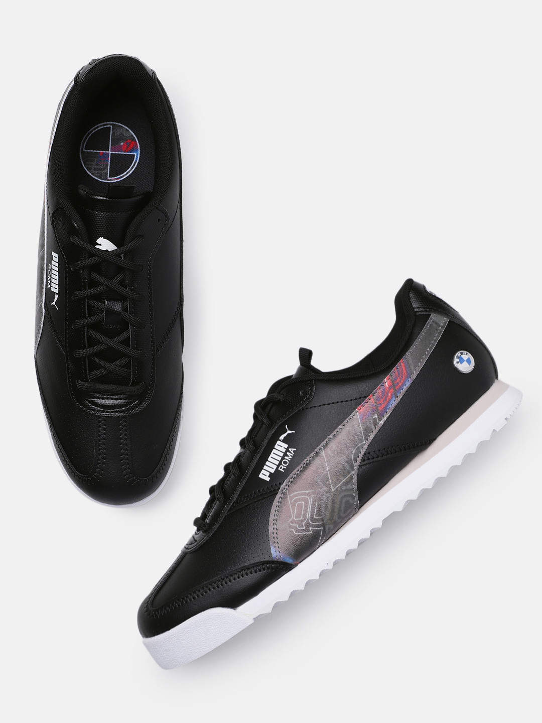 

PUMA Motorsport Unisex BMW MMS Sneakers, Black