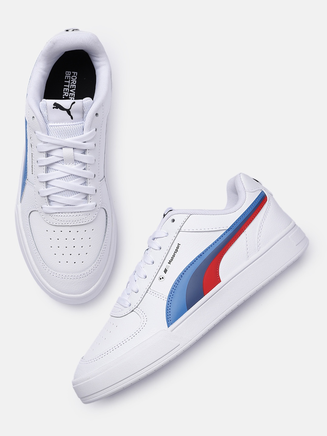 

PUMA Motorsport Unisex BMW M Perforated Sneakers, White
