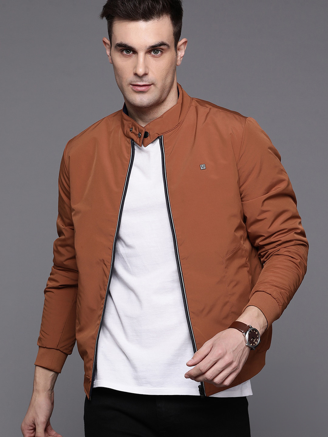 

Allen Solly Padded Reversible Jacket, Rust